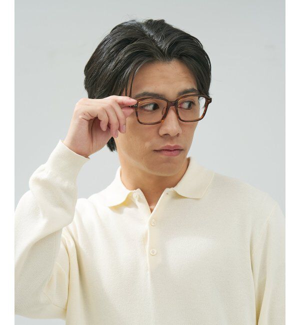  「 ウェリントン型 メガネ | 黒縁フレーム 伊達めがね 度付きユニセックス 読書  CLASSIC  レンズ交換券付」|メガネ|