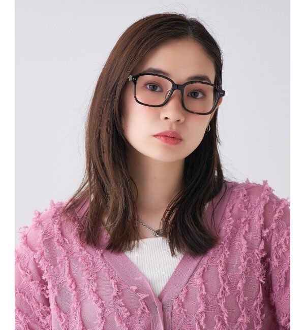  「 ウェリントン型 メガネ | 黒縁フレーム 伊達めがね 度付きユニセックス 読書  CLASSIC  レンズ交換券付」|メガネ|茶系デミ