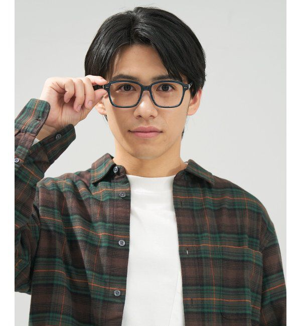  「 ウェリントン型 メガネ | 黒縁フレーム 伊達めがね 度付きユニセックス 読書  CLASSIC  レンズ交換券付」|メガネ|