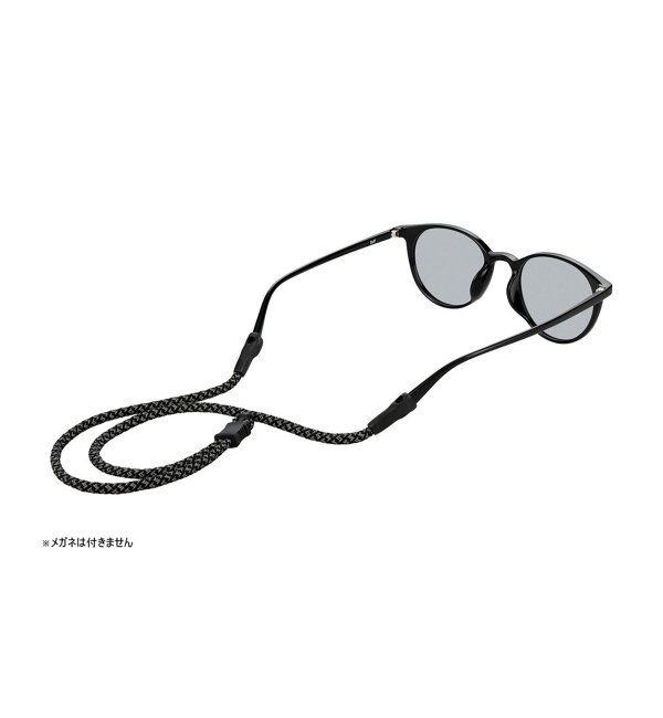  「 メガネ・サングラス ストラップ  【ロープ調】 スポーツ用 フェス 落下・ズレ防止 調整 ギフト  ｜Zoff」|サングラス|
