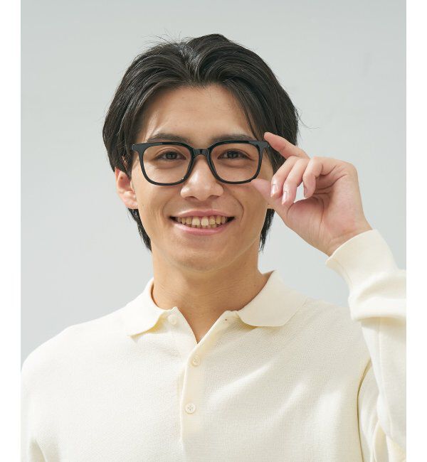  「ウェリントン型 メガネ | 伊達メガネ 度付きメガネユニセックス  Zoff｜CLASSIC  レンズ交換券付」|メガネ|