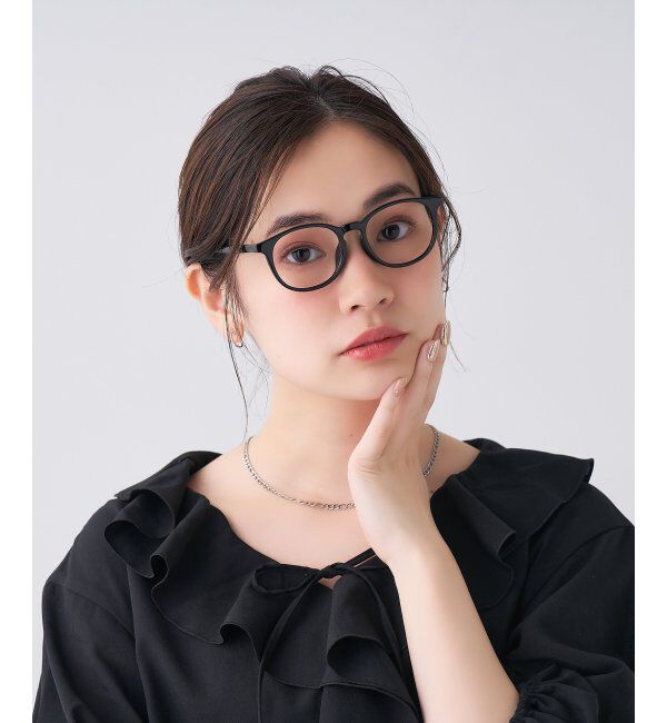  「ボストン型 メガネ | 伊達メガネ 度付きメガネユニセックス  Zoff｜CLASSIC  レンズ交換券付」|メガネ|