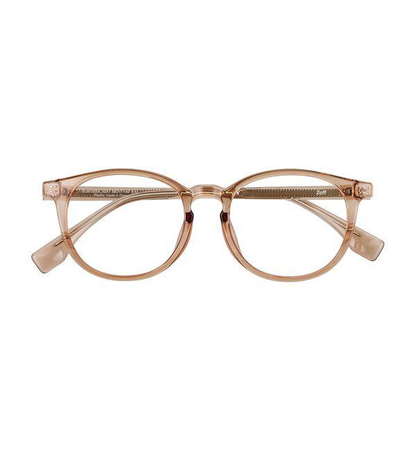  「ボストン型 メガネ | 伊達メガネ 度付きメガネユニセックス  Zoff｜CLASSIC  レンズ交換券付」|メガネ|