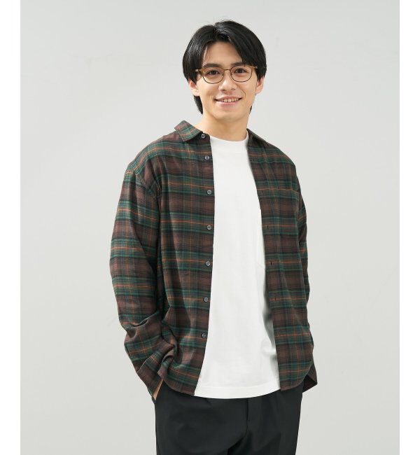  「ウェリントン型 メガネ | ラバーテンプル 伊達メガネ 度付きメガネ  Zoff｜FASHION  レンズ交換券付」|メガネ|