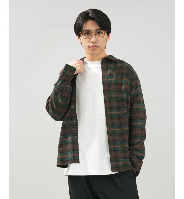  「ウェリントン型 メガネ | ラバーテンプル 伊達メガネ 度付きメガネ  Zoff｜FASHION  レンズ交換券付」|メガネ|