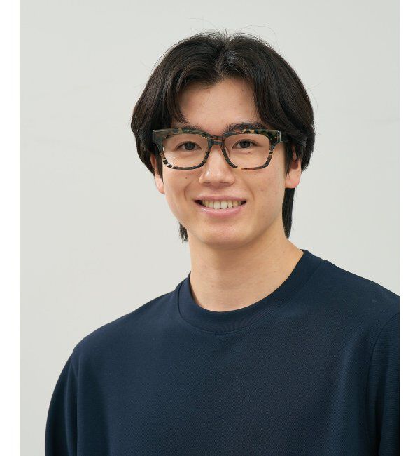  「ウェリントン型 メガネ | マツケリ MAZZUCCHELLI｜ 太縁フレーム 伊達・度付き眼鏡  レンズ交換券付」|メガネ|