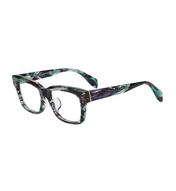  「ウェリントン型 メガネ | マツケリ MAZZUCCHELLI｜ 太縁フレーム 伊達・度付き眼鏡  レンズ交換券付」|メガネ|