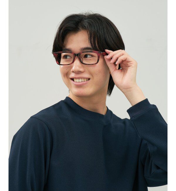  「ウェリントン型 メガネ | マツケリ MAZZUCCHELLI｜ 横長 伊達・度付き眼鏡 ユニセックス  レンズ交換券付」|メガネ|