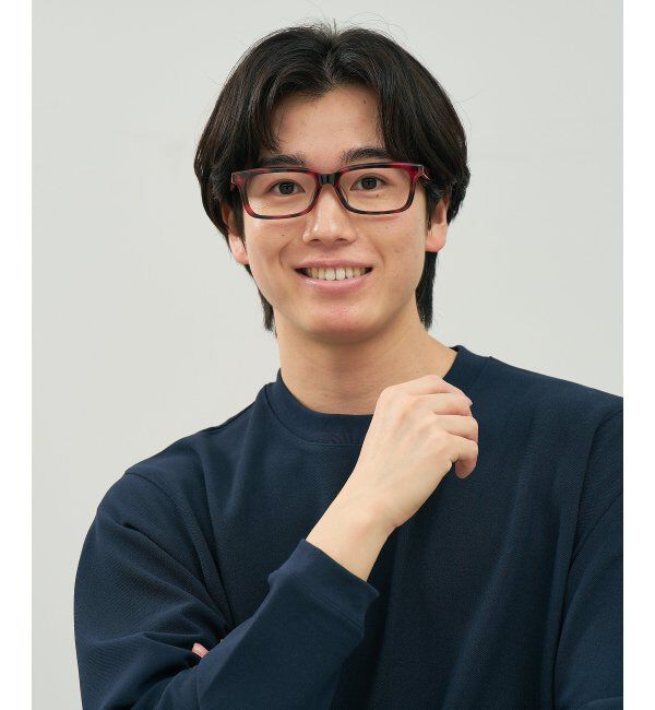  「ウェリントン型 メガネ | マツケリ MAZZUCCHELLI｜ 横長 伊達・度付き眼鏡 ユニセックス  レンズ交換券付」|メガネ|