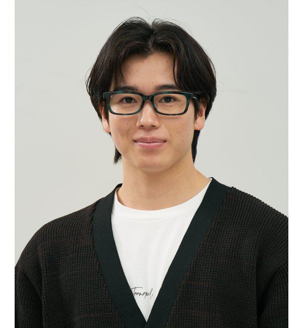  「ウェリントン型 メガネ | マツケリ MAZZUCCHELLI｜ 横長 伊達・度付き眼鏡 ユニセックス  レンズ交換券付」|メガネ|