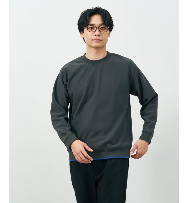  「オーバル型 メガネ | レザー調 ラバーテンプル ズレ落ち防止 眼鏡 伊達・度付き眼鏡  レンズ交換券付」|メガネ|