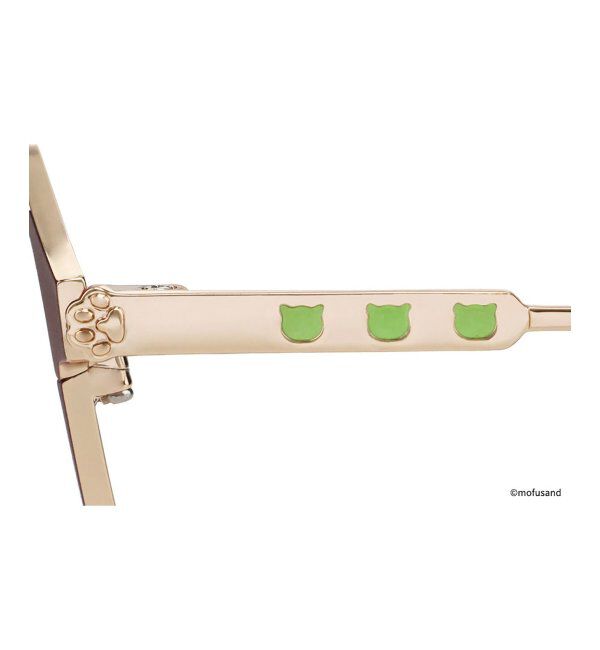  「Zoff｜mofusand ボストン型 メガネ | モフサンド [PREMIUMモデル] 伊達・度付き眼鏡  レンズ交換券付」|メガネ|