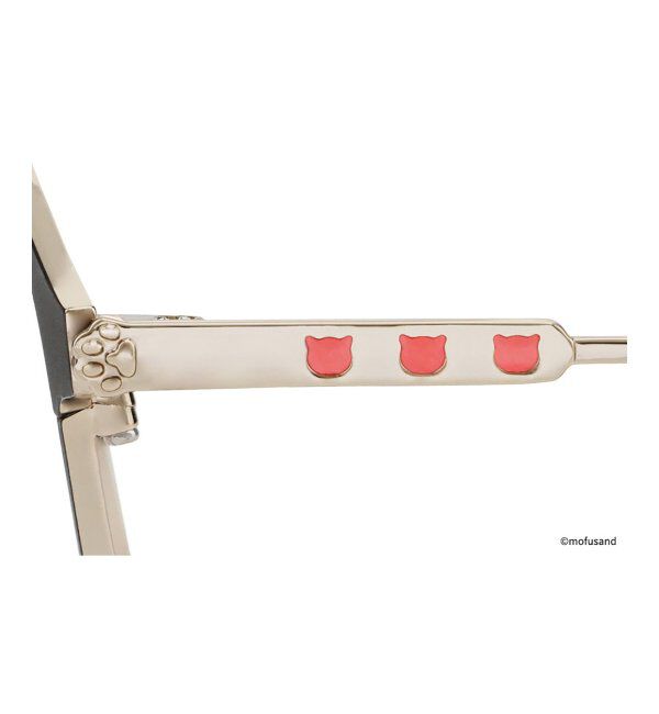  「Zoff｜mofusand ボストン型 メガネ | モフサンド [PREMIUMモデル] 伊達・度付き眼鏡  レンズ交換券付」|メガネ|