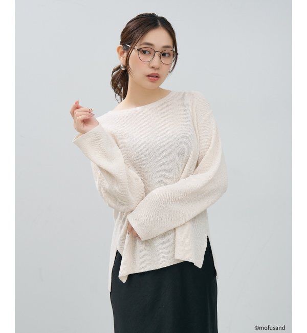  「Zoff｜mofusand ボストン型 メガネ | モフサンド [PREMIUMモデル] 伊達・度付き眼鏡  レンズ交換券付」|メガネ|