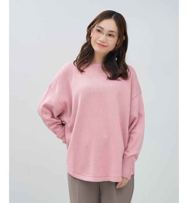  「ラウンド型 メガネ | 中顔面短縮みえメガネ 丸型 チタン 軽量 メタル 伊達 Zoff レンズ交換券付」|メガネ|