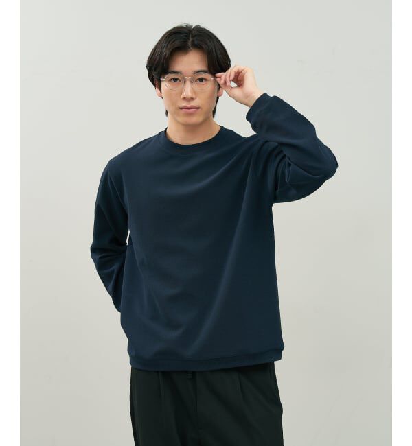  「ラウンド型 メガネ | 中顔面短縮みえメガネ 丸型 チタン 軽量 メタル 伊達 Zoff レンズ交換券付」|メガネ|