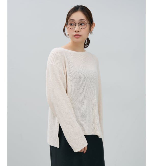  「ラウンド型 メガネ | 中顔面短縮みえメガネ 丸型 チタン 軽量 メタル 伊達 Zoff レンズ交換券付」|メガネ|