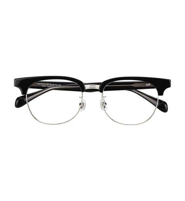  「跳ね上げ式メガネ（フリップアップ）大きめサイズ 眼鏡の上から 伊達めがね 度付き 度なし レンズ交換券付」|メガネ|