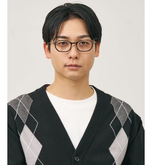  「ヘキサゴン型 メガネ | 軽量 柔軟性 鼻パッド 眼鏡 伊達めがね 度付き Zoff SMART レンズ交換券付」|メガネ|