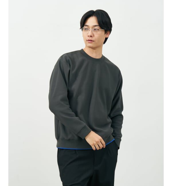  「オーバル ハーフリム メガネ | メタルフレーム 眼鏡 伊達メガネ 度付き 度なし レンズ交換券付」|メガネ|