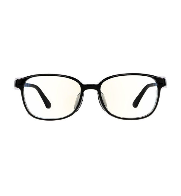  「花粉・飛沫対策 2way PCメガネ (フード着脱可能) ブルーライトカット率約50% | パソコン用 UVカット」|メガネ|