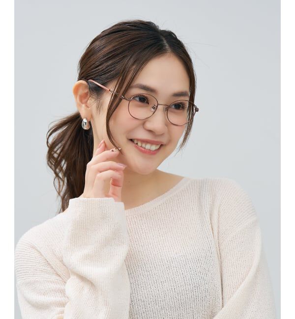  「ボストン型 メガネ | 中顔面短縮みえメガネ 軽量 眼鏡 伊達めがね メンズ レディース レンズ交換券付」|メガネ|