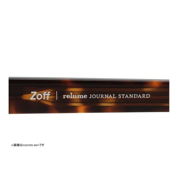  「Zoff｜JOURNAL STANDARD relume ジャーナルスタンダードレリューム  ウェリントン メガネ  レンズ交換券付」|メガネ|