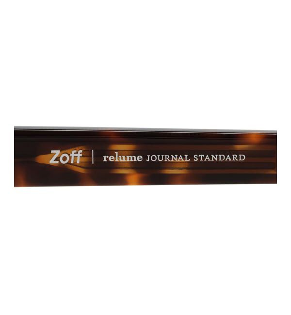  「Zoff｜JOURNAL STANDARD relume ジャーナルスタンダードレリューム  ウェリントン メガネ  レンズ交換券付」|メガネ|