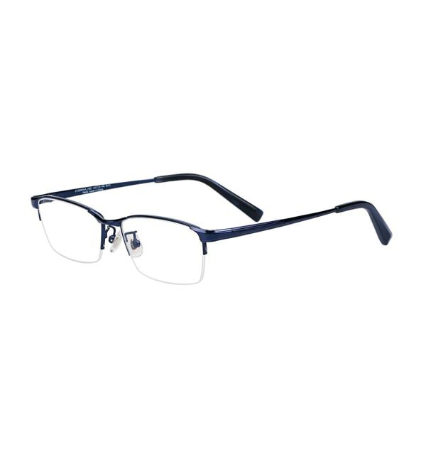  「スクエア型 メガネ | 軽量 眼鏡 伊達メガネ おしゃれ 読書 ビジネス STANDARD レンズ交換券付」|メガネ|