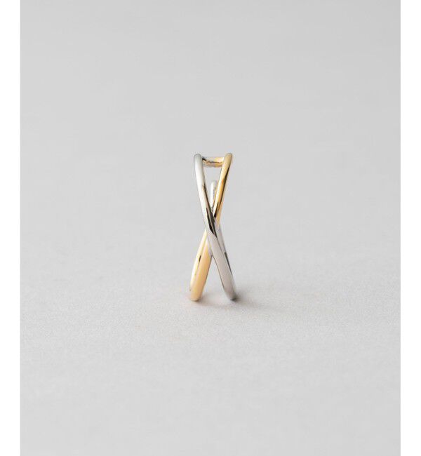 Jouete「イヤーカフス クロス コンビカラー」|イヤーカフ|