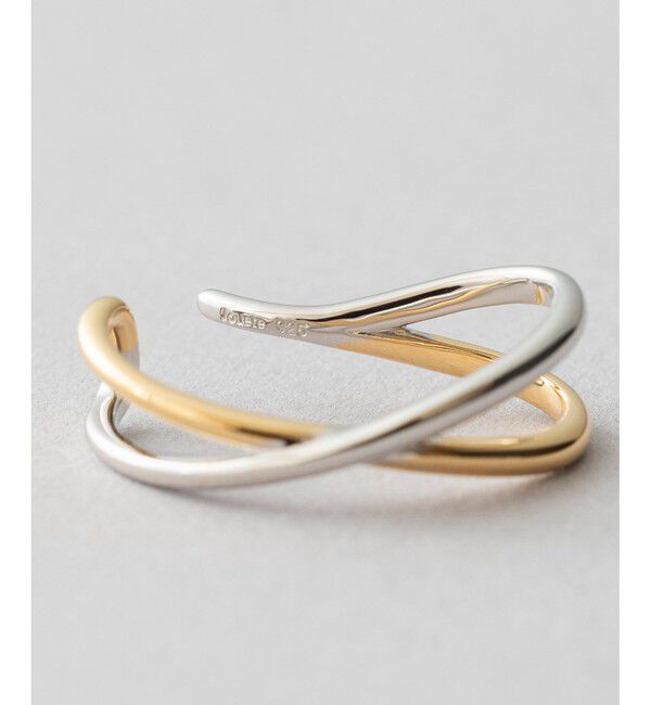 Jouete「イヤーカフス クロス コンビカラー」|イヤーカフ|