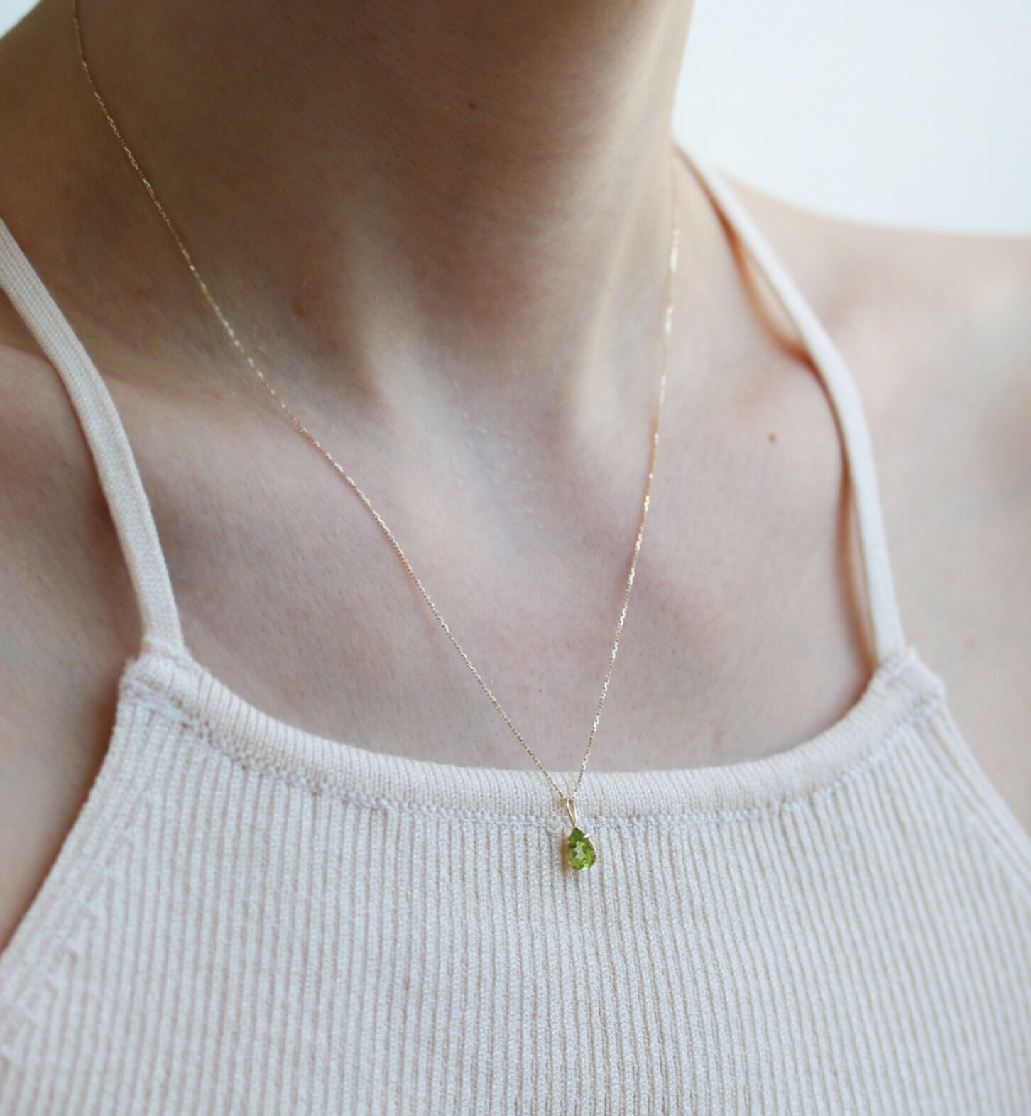  「K10YG ペリドット チャーム」|その他|