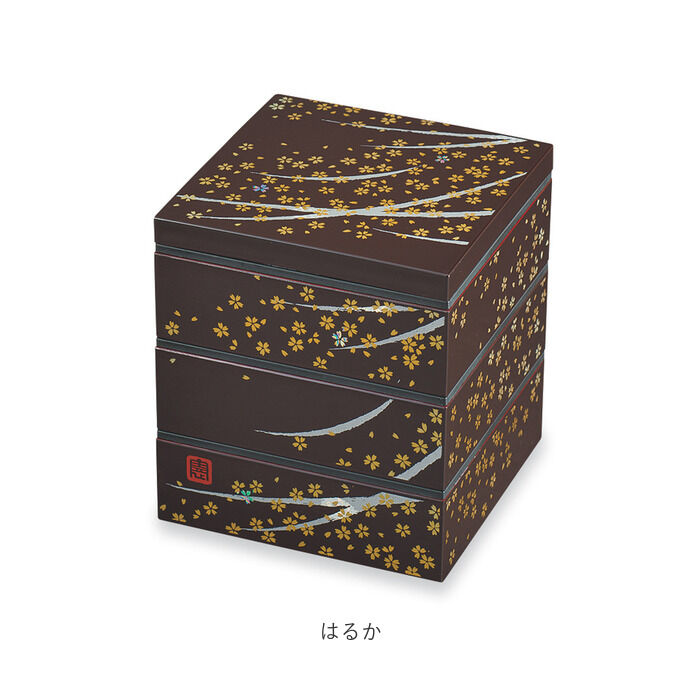 BACKYARD FAMILY「重箱 三段 通販 桜 3段 お重 5寸 ランチボックス ファミリーサイズ お重箱 おせち お花見」|食器・キッチングッズ|