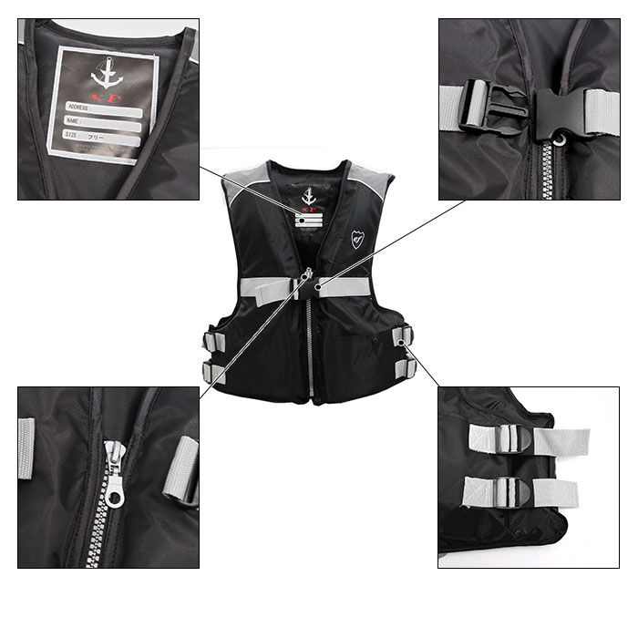 BACKYARD FAMILY「ライフジャケット 大人用 通販 フローティングベスト 救命胴衣 マリンスポーツ ファインジャパン」|ベスト・ジレ|