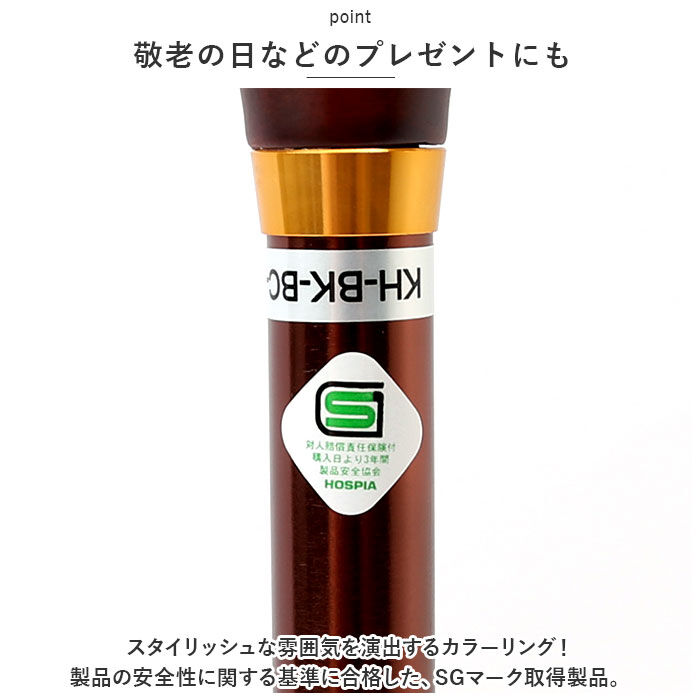 BACKYARD FAMILY「杖 折りたたみ 通販 愛杖 Dシリーズ 折りたたみタイプ ステッキ つえ ツエ ケイホスピア」|その他|