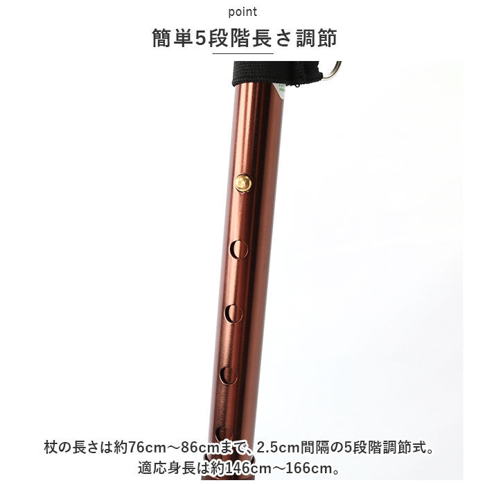 BACKYARD FAMILY「杖 折りたたみ 通販 愛杖 Dシリーズ 折りたたみタイプ ステッキ つえ ツエ ケイホスピア」|その他|