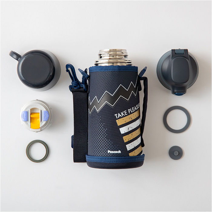 BACKYARD FAMILY「ピーコック Peacock 水筒 ASG-W82 通販 ステンレスボトル 2WAY 750ml」|食器・キッチングッズ|