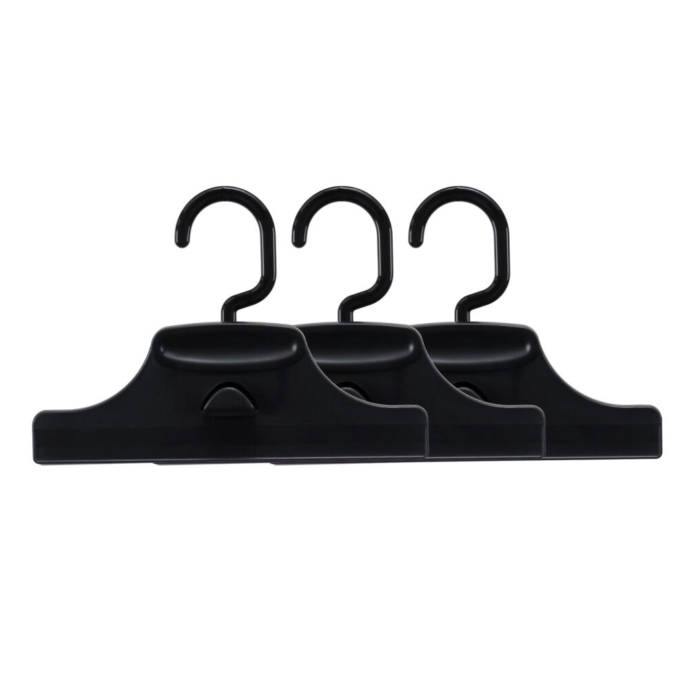 BACKYARD FAMILY「スカートハンガー 連結 通販 スカート ハンガー クリップハンガー ズボンハンガー ボトムハンガー」|その他|ブラック1