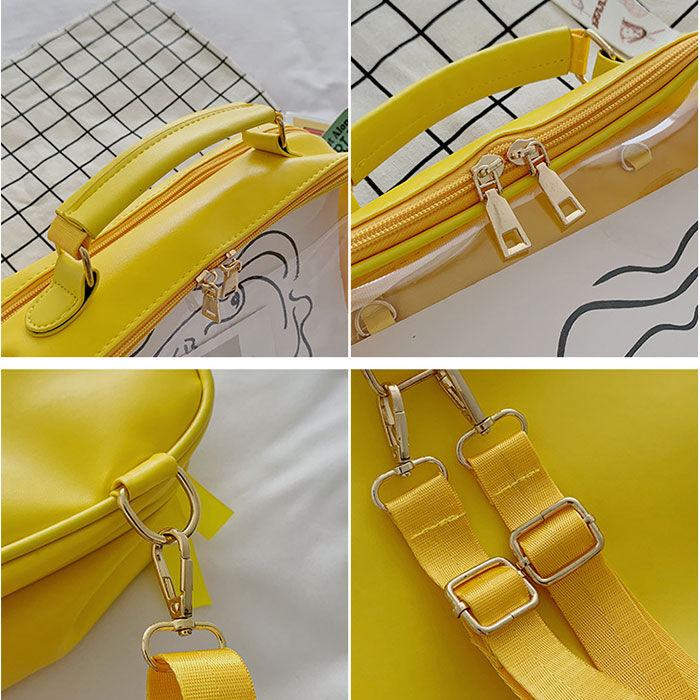 BACKYARD FAMILY「痛バッグ ショルダーバッグ 通販 リュック ビニールバッグ 3WAY かばん 鞄 カバン」|ショルダー・メッセンジャー|