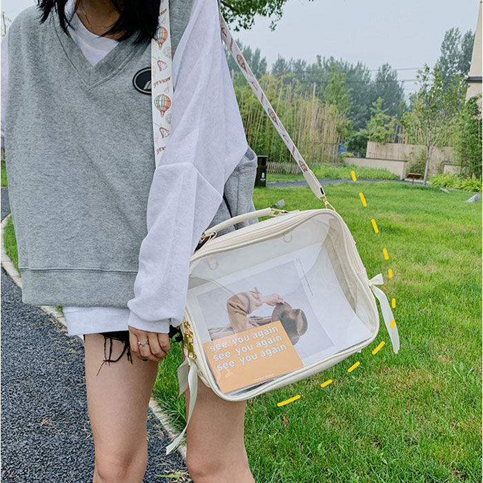 BACKYARD FAMILY「痛バッグ ショルダーバッグ 通販 リュック ビニールバッグ 3WAY かばん 鞄 カバン」|ショルダー・メッセンジャー|