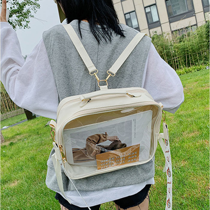 BACKYARD FAMILY「痛バッグ ショルダーバッグ 通販 リュック ビニールバッグ 3WAY かばん 鞄 カバン」|ショルダー・メッセンジャー|