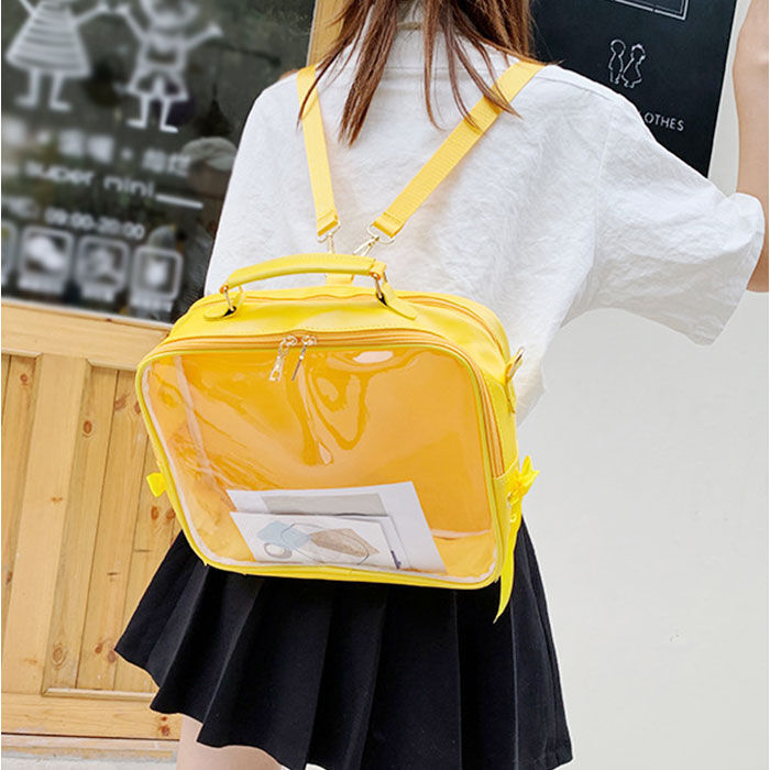 BACKYARD FAMILY「痛バッグ ショルダーバッグ 通販 リュック ビニールバッグ 3WAY かばん 鞄 カバン」|ショルダー・メッセンジャー|