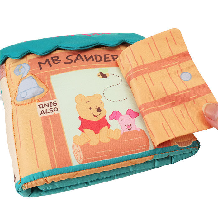 BACKYARD FAMILY「赤ちゃん 布 絵本 通販 キャラクター布絵本 布絵本 洗える 0歳 6ヶ月 1歳 仕掛け 知育」|その他ベビー用品|