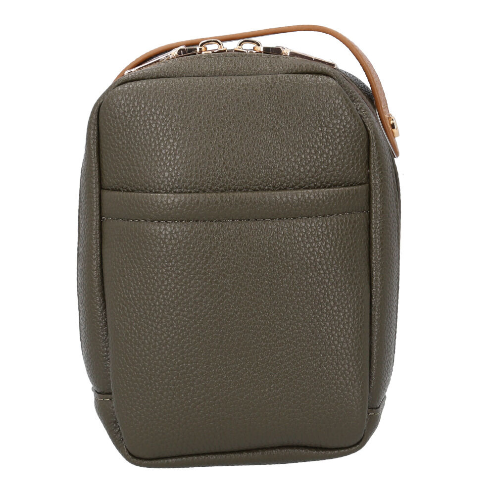 BACKYARD FAMILY「Rename リネーム メイクポーチ タテ型 通販 化粧ポーチ ポーチ 小物入れ トラベルポーチ」|ポーチ|グリーン1