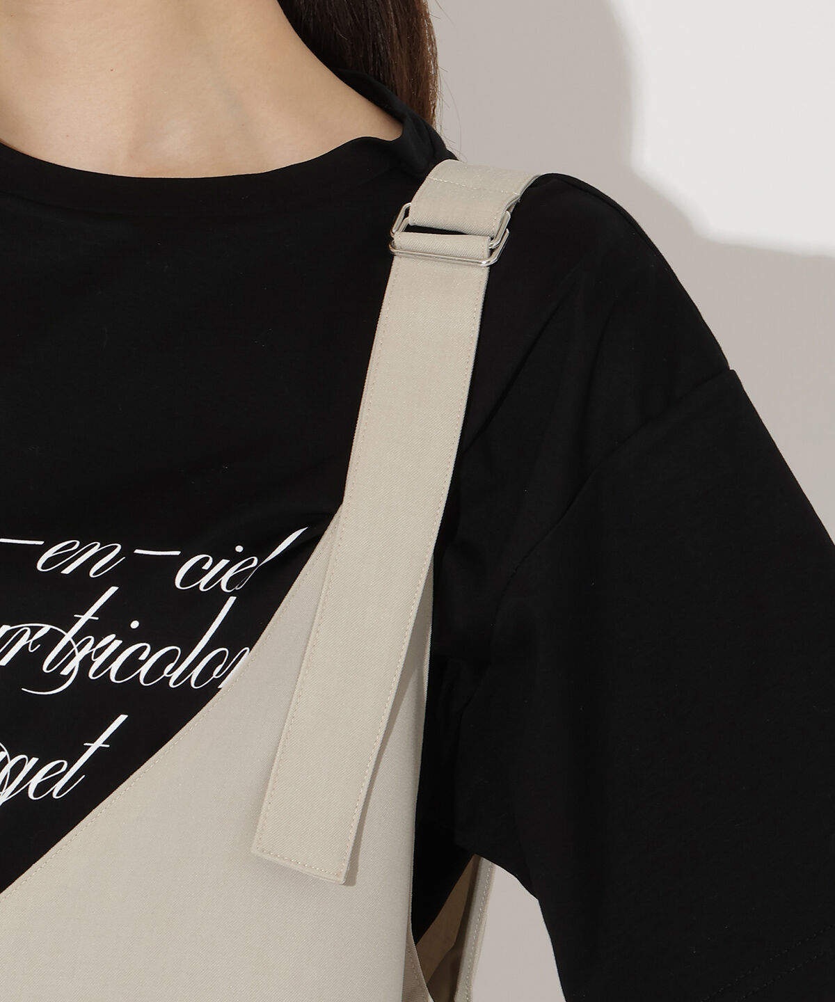 アンドクチュール「フリルギャザー切替ジャンスカ」|ワンピース|