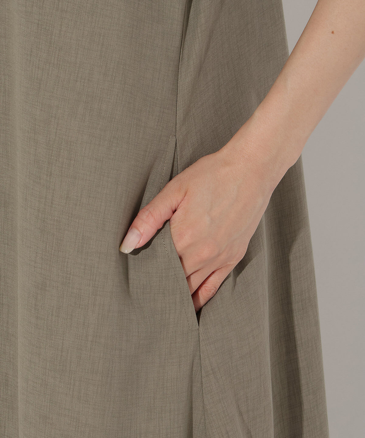 アンドクチュール「フリルギャザー切替ジャンスカ」|ワンピース|