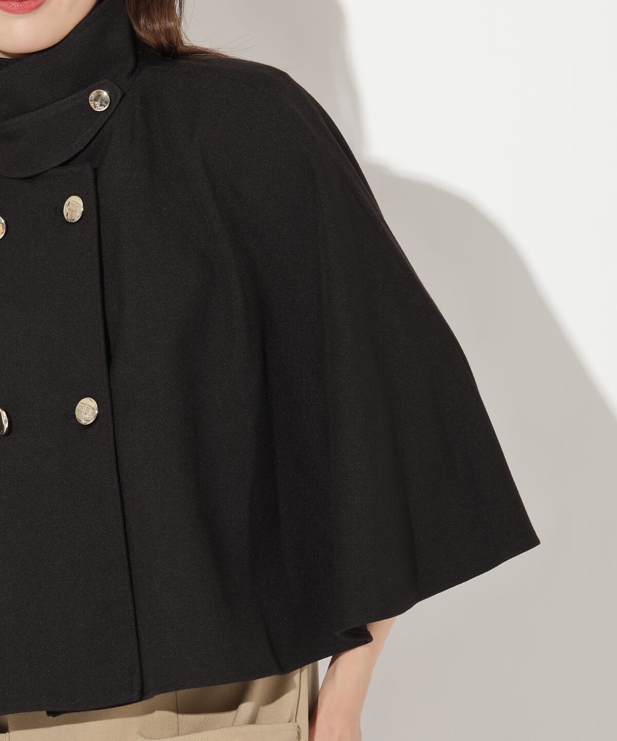 アンドクチュール「ショートケープジャケットコート」|その他|