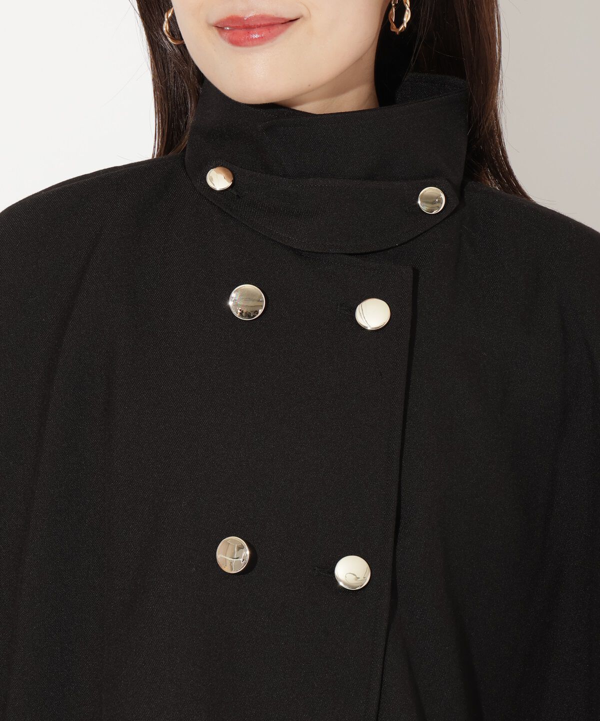 アンドクチュール「ショートケープジャケットコート」|その他|