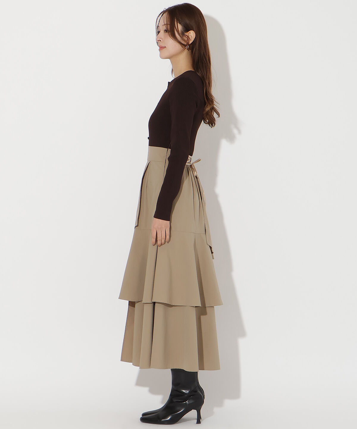 アンドクチュール「イレギュラーヘムドッキングワンピース」|ワンピース|