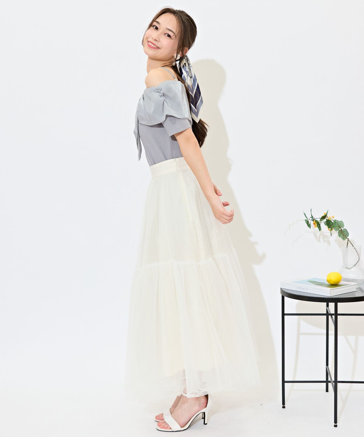 WILLSELECTION「ツイストリボンオフショルトップス」|Tシャツ・カットソー|